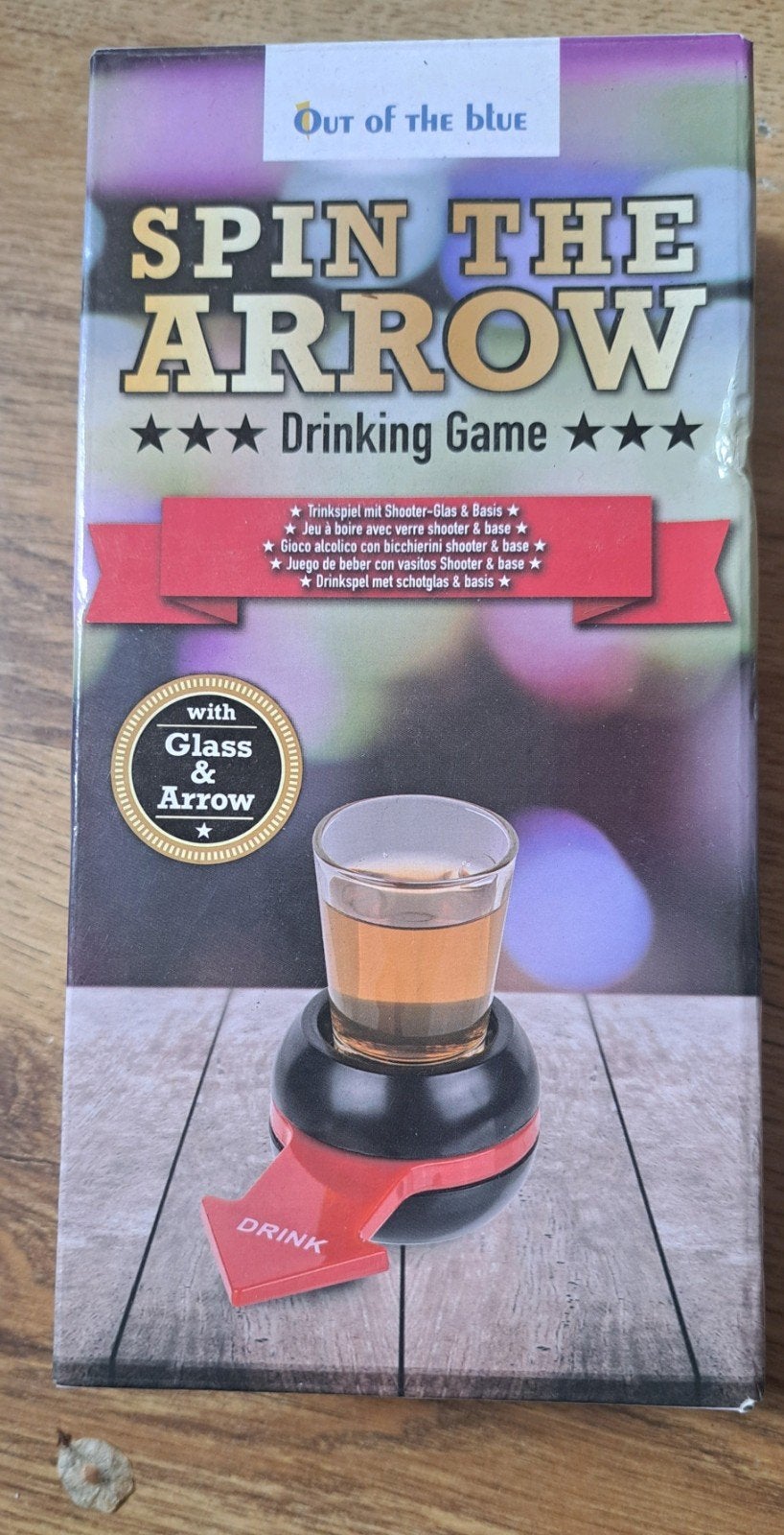 Spin the Arrow Drinking Game - Nieuw in doos, Vijf spelers of meer, Onbekend, Nieuw, Ophalen of Verzenden