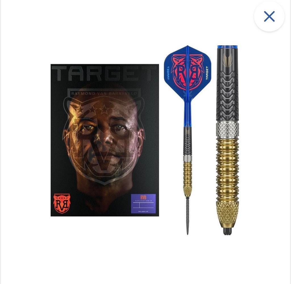Target Raymond van Barneveld G6 95% Swiss, Ophalen of Verzenden, Nieuw, Pijlen