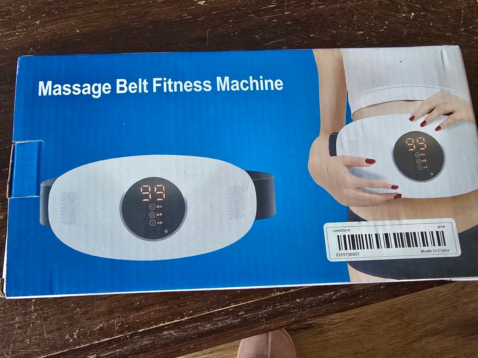 Massageband Fitness Machine - Zo goed als nieuw, Ophalen of Verzenden, Zo goed als nieuw, Apparaat