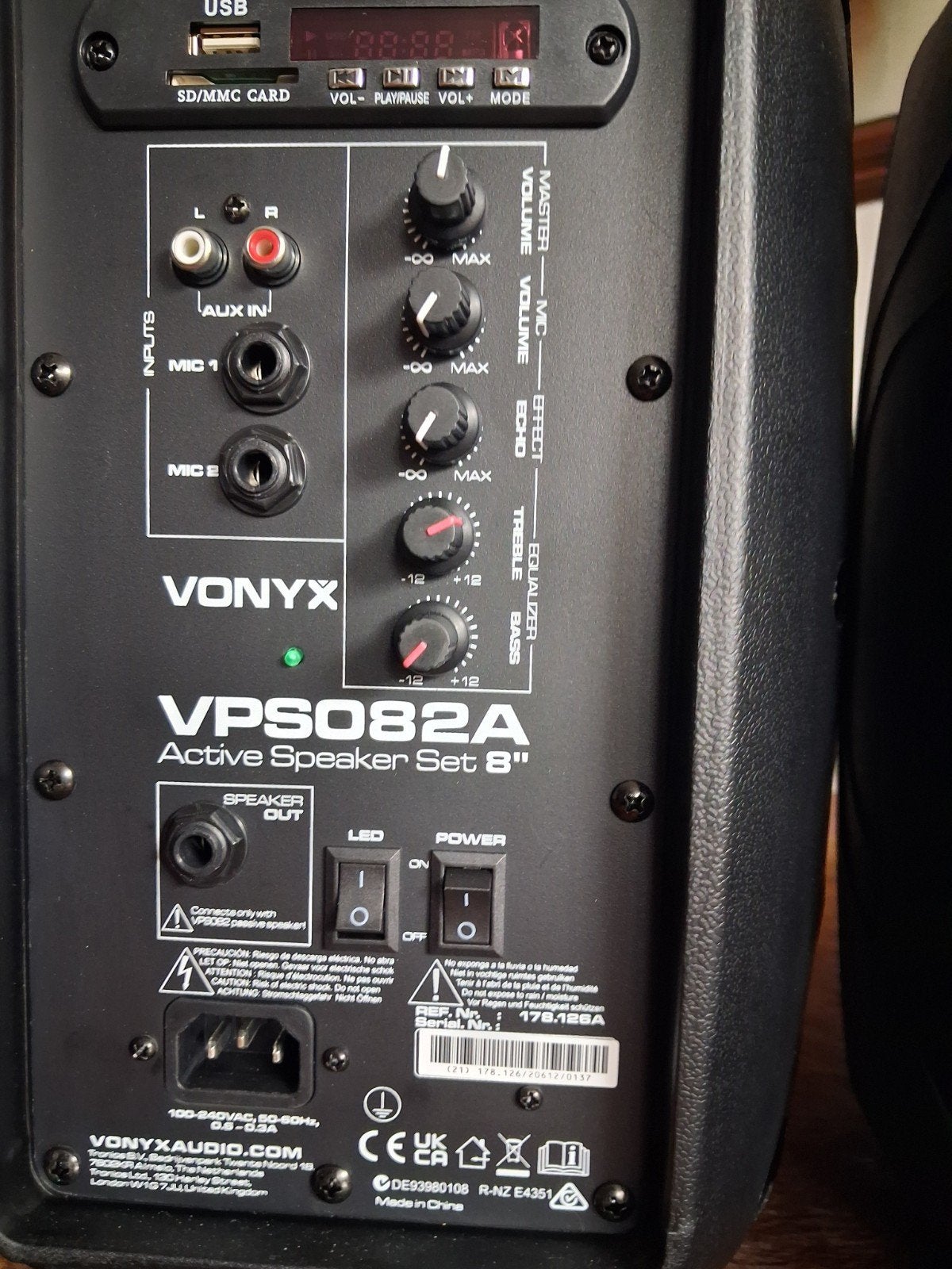 Zo goed als nieuwe Yamaha Tyros 4 met actieve Boxen Nieuw!!, Yamaha, Ophalen of Verzenden, Zo goed als nieuw, Aanslaggevoelig
