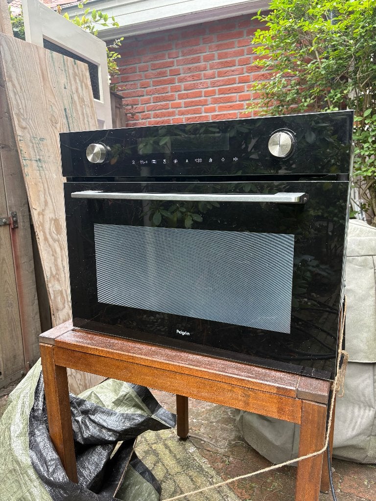 Inbouw combimagnetron Pelgrim MAC314GLS, Witgoed en Apparatuur, Magnetrons, Ophalen, Combimagnetron, Gebruikt, Hete lucht