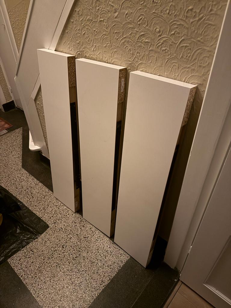 IKEA LACK wandplank wit 110x26 cm, Doe-het-zelf en Verbouw, Platen en Panelen, Ophalen of Verzenden, Zo goed als nieuw