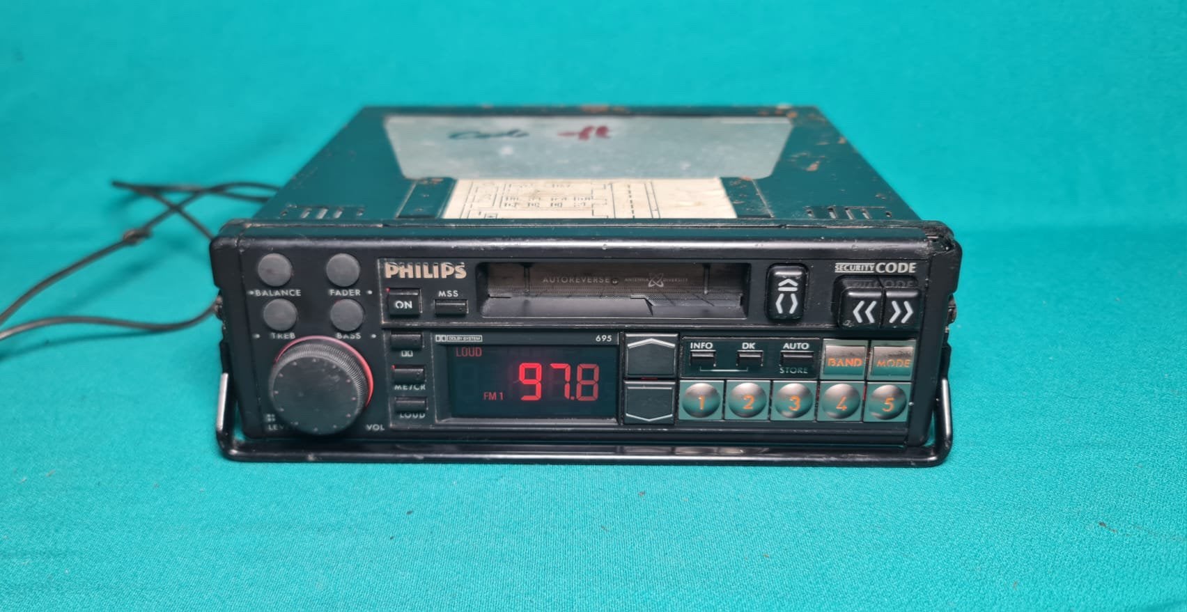 Philips dc695 casssette receiver, Ophalen of Verzenden, Zo goed als nieuw