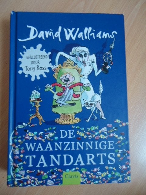 De waanzinnige tandarts, David Walliams, Boeken, Ophalen of Verzenden, Zo goed als nieuw, Fictie algemeen