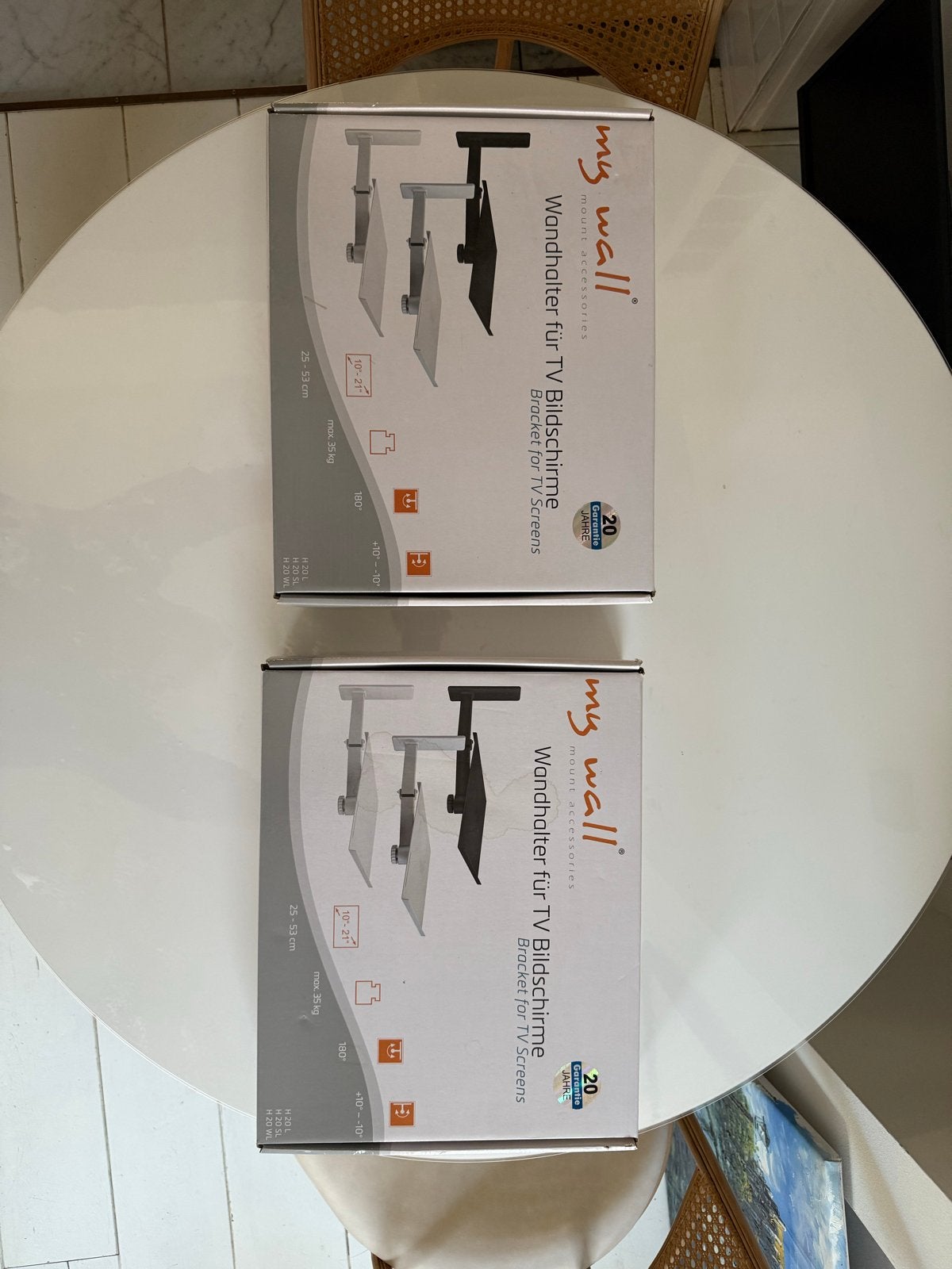 2x My Wall TV Beugel Wandhouder voor luidsprekers & speakers