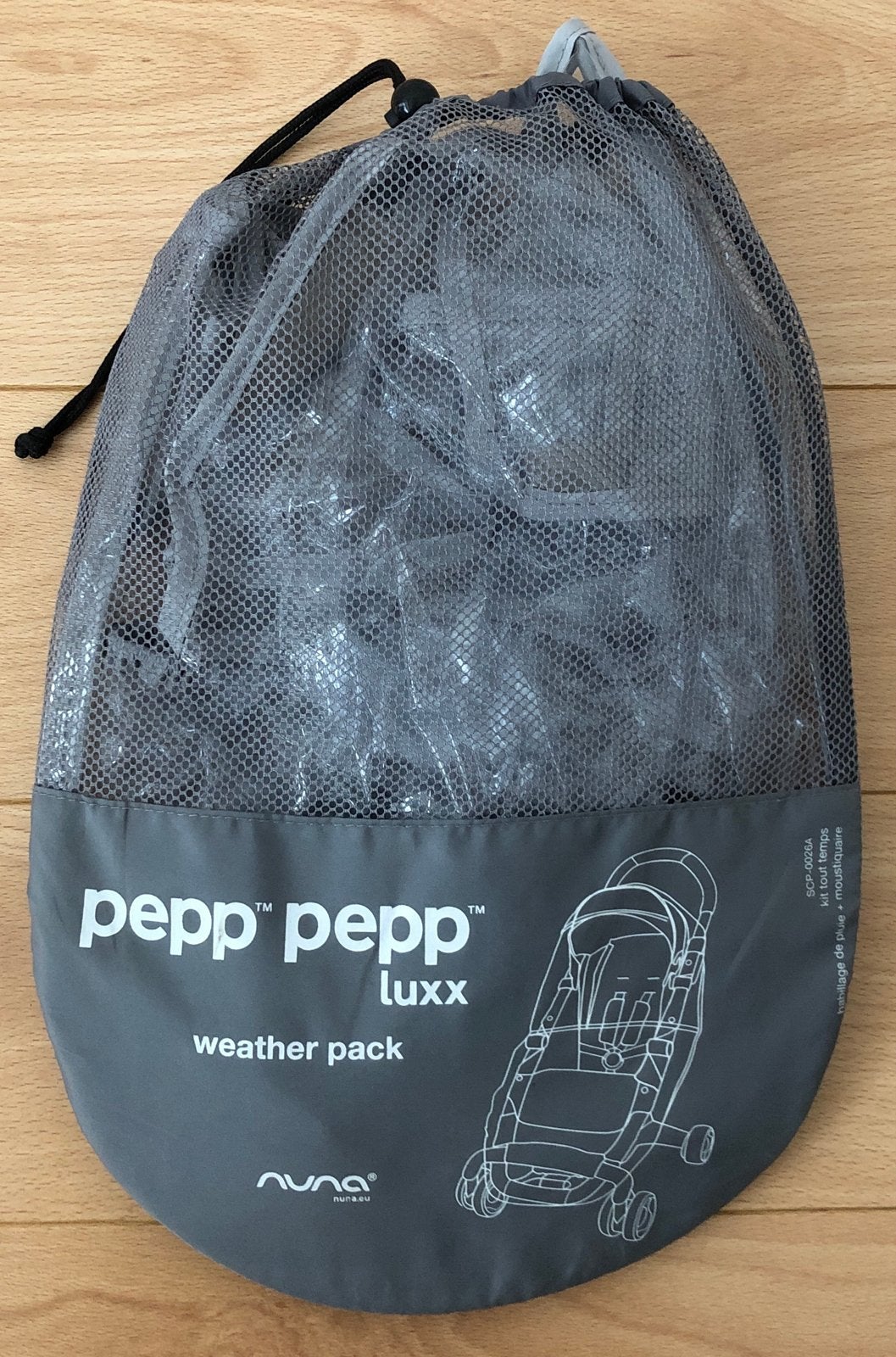 Nuna Pepp ( Luxx ) Weather Pack (regenhoes en klamboe), Ophalen of Verzenden, Zo goed als nieuw, Kinderwagen, Overige merken