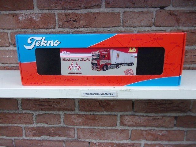 Tekno   Volvo  FH4  van  Fiso  Trans., Hobby en Vrije tijd, Modelauto's | 1:50, Ophalen of Verzenden, Nieuw, Bus of Vrachtwagen
