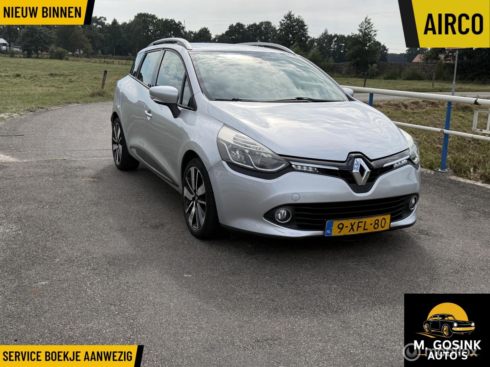 Renault Clio Estate 0.9 TC Dynamique Serviceboekjes aanwezig, Auto's, Voorwielaandrijving, Handgeschakeld, 3 cilinders, 90 pk