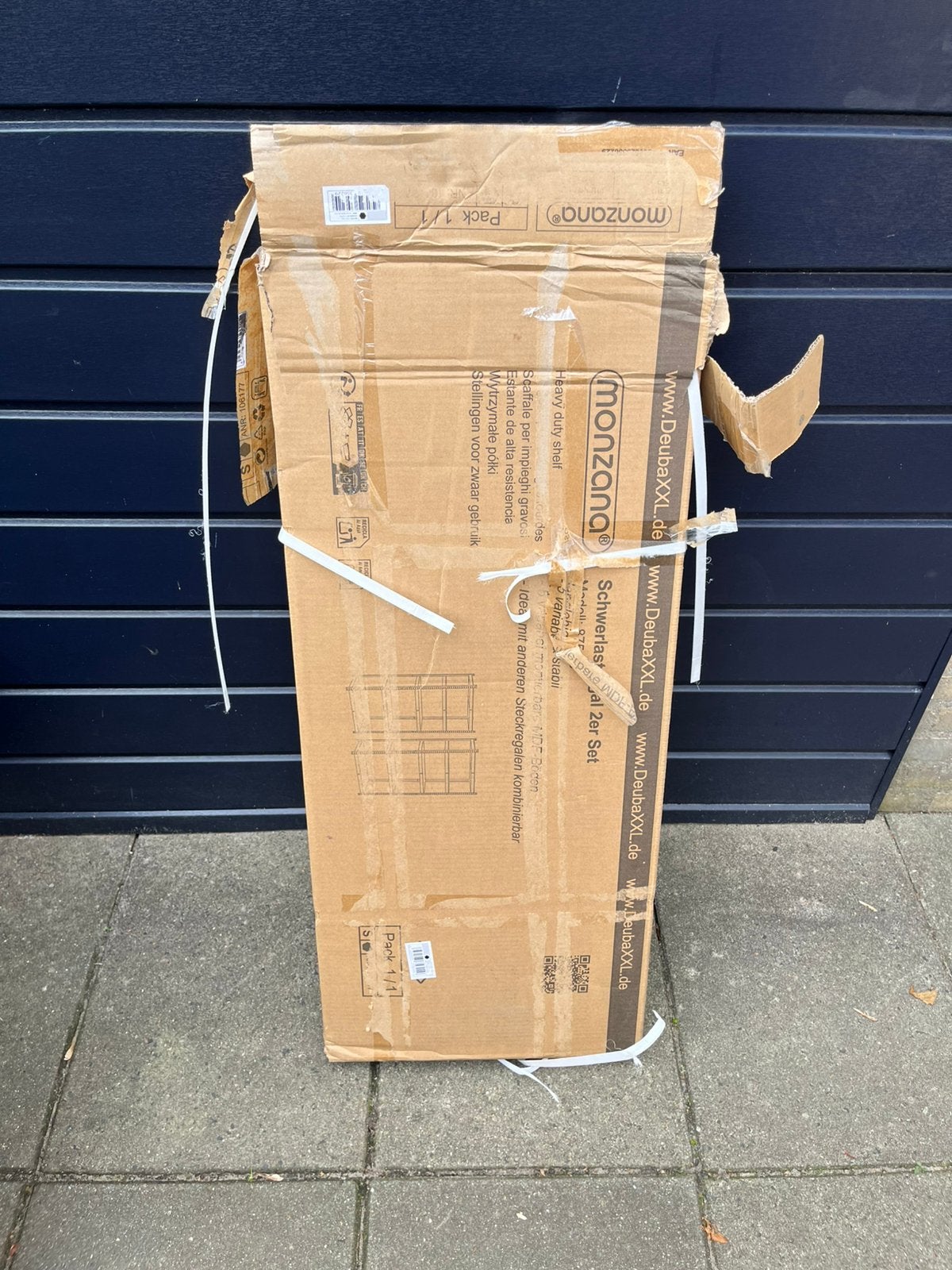 Nieuw in doos stelling kast 180x90x40 cm, Ophalen of Verzenden, Zo goed als nieuw