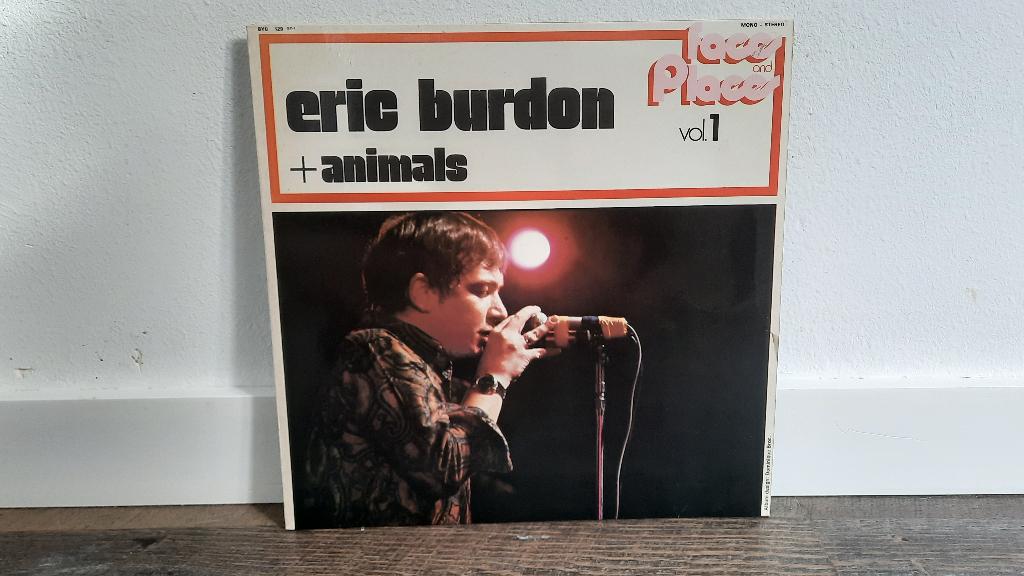 Eric Burdon + Animals – Faces And Places Vol. 1 LP, Rock, Cd's en Dvd's, Vinyl | Rock, Ophalen of Verzenden, Gebruikt, 12 inch