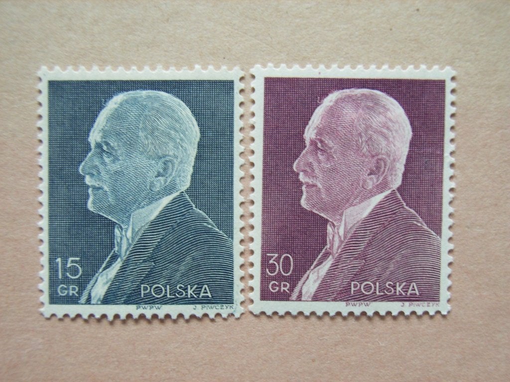 MM  Polen 324-325, Ophalen of Verzenden, Polen