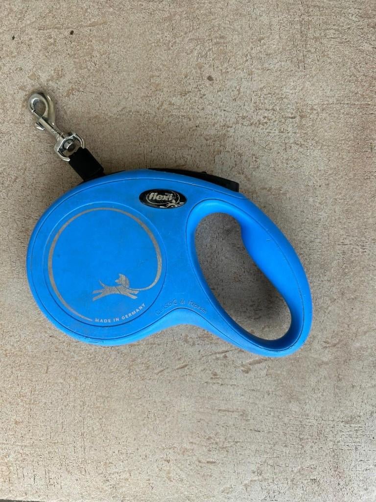 Flexi classic M tape 5 m rollijn hond, Dieren en Toebehoren, Ophalen, Gebruikt, Hondenriem