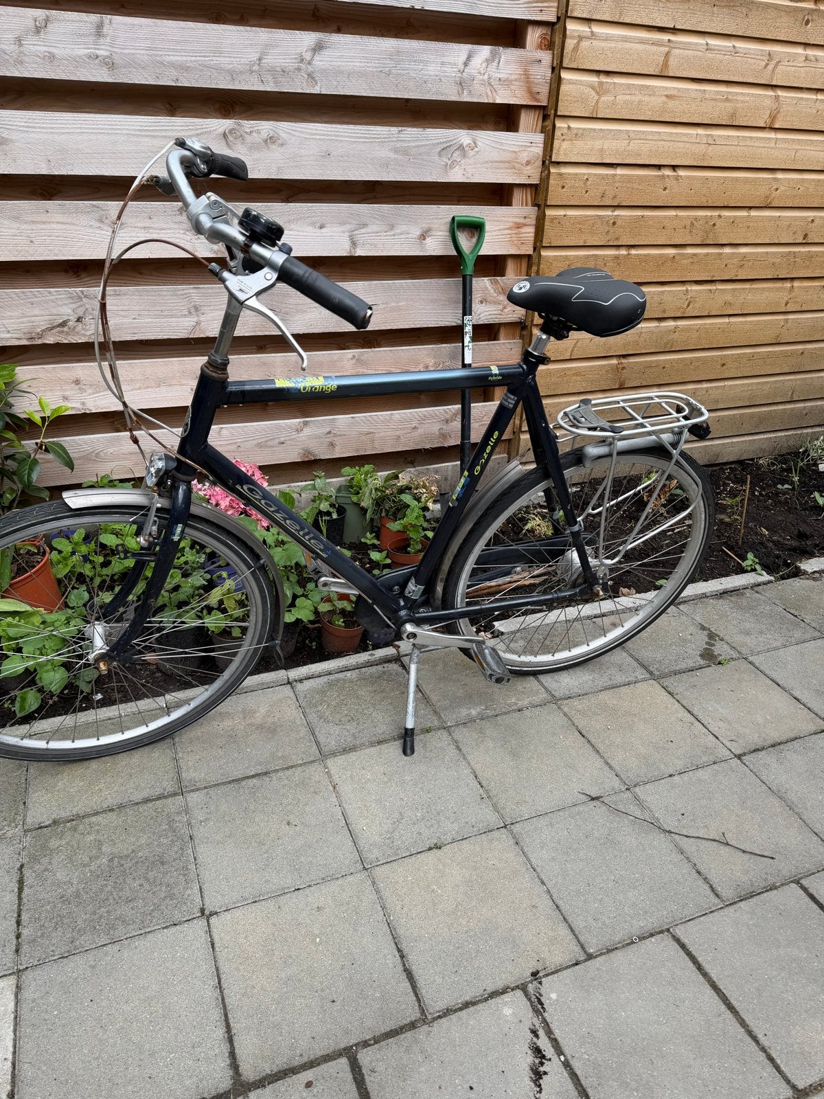 Gazelle Hybride Damesfiets - Gebruikt, Fietsen en Brommers, Fietsen | Heren | Herenfietsen, Gebruikt, Velgrem, Versnellingen, Ophalen of Verzenden