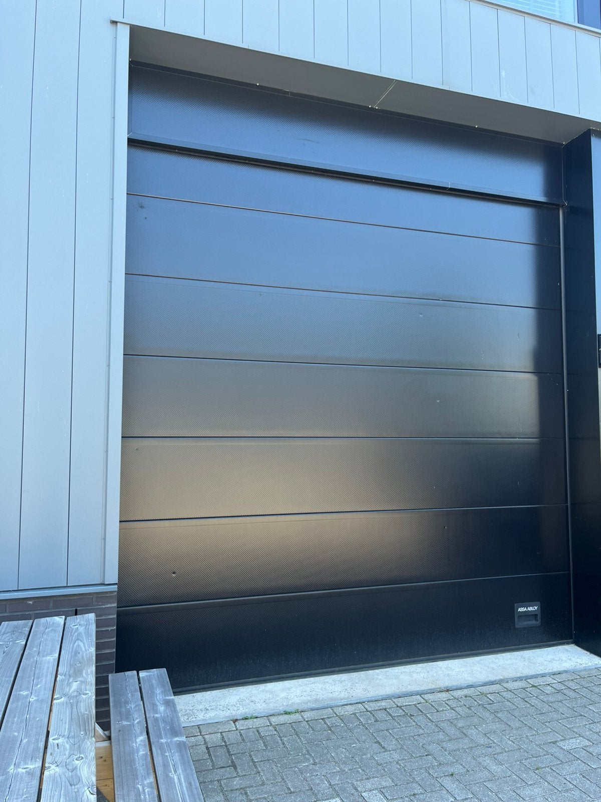 Overheaddeur panelen Assa abloy, Ophalen, Zo goed als nieuw