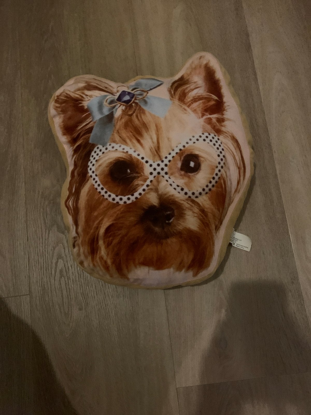 Leuk Honden Kussen - Yorkshire Terriër Design, Huis en Inrichting, Overige merken, Met print, Zo goed als nieuw, Sierkussen