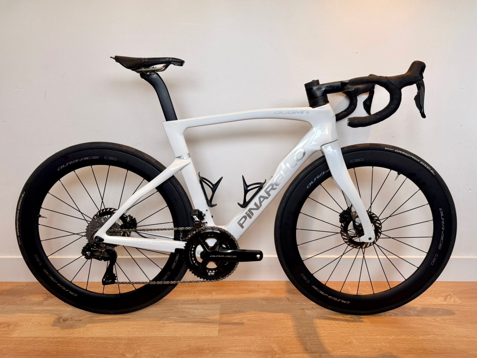 Pinarello Dogma F, Crystal White, maat 54, volledig Dura-Ace, Fietsen en Brommers, Overige merken, Carbon, Ophalen of Verzenden