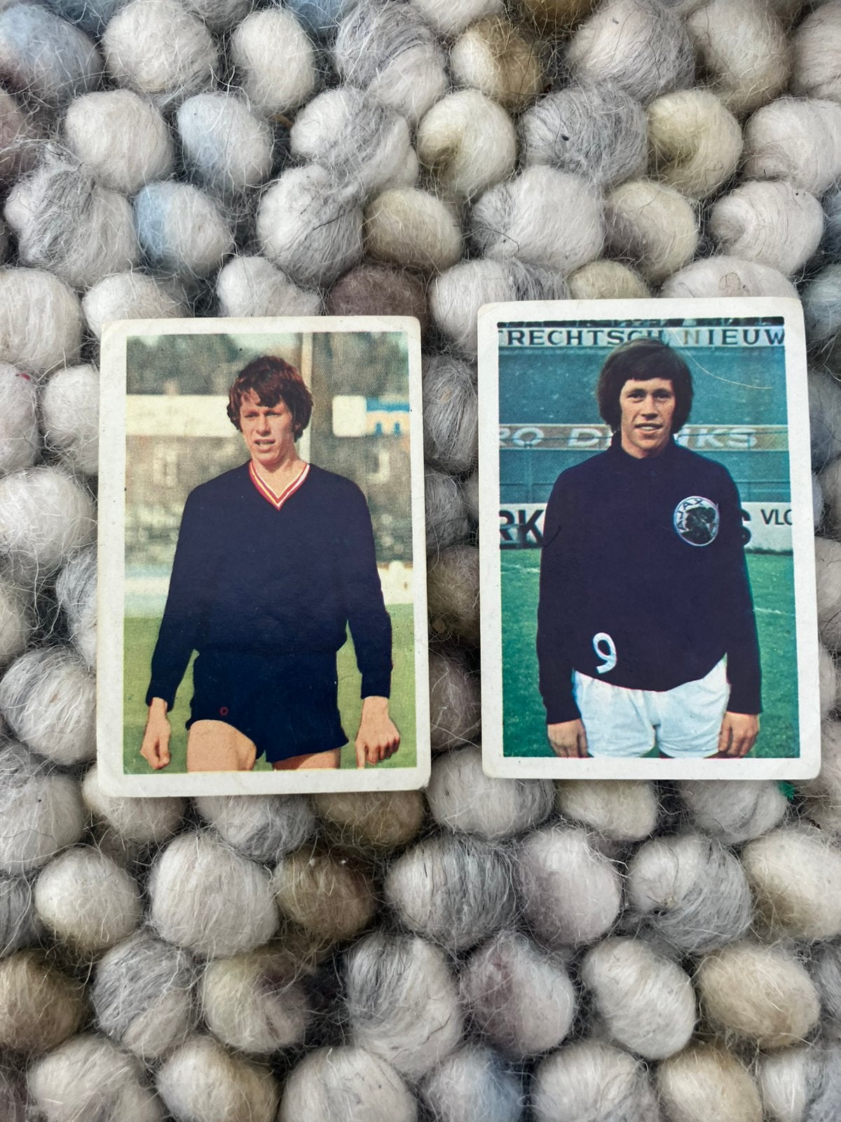 Ajax arnold en gerrie muhren panini vanderhout 71/72, Verzamelen, Ophalen of Verzenden, Zo goed als nieuw, Ajax, Poster, Plaatje of Sticker
