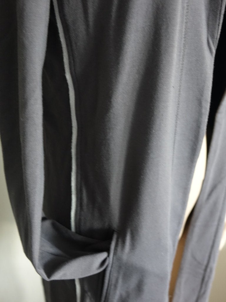 nieuw grijs lang SANDWICH vest/jas, Kleding | Dames, Verzenden, Nieuw, Maat 34 (XS) of kleiner, Grijs
