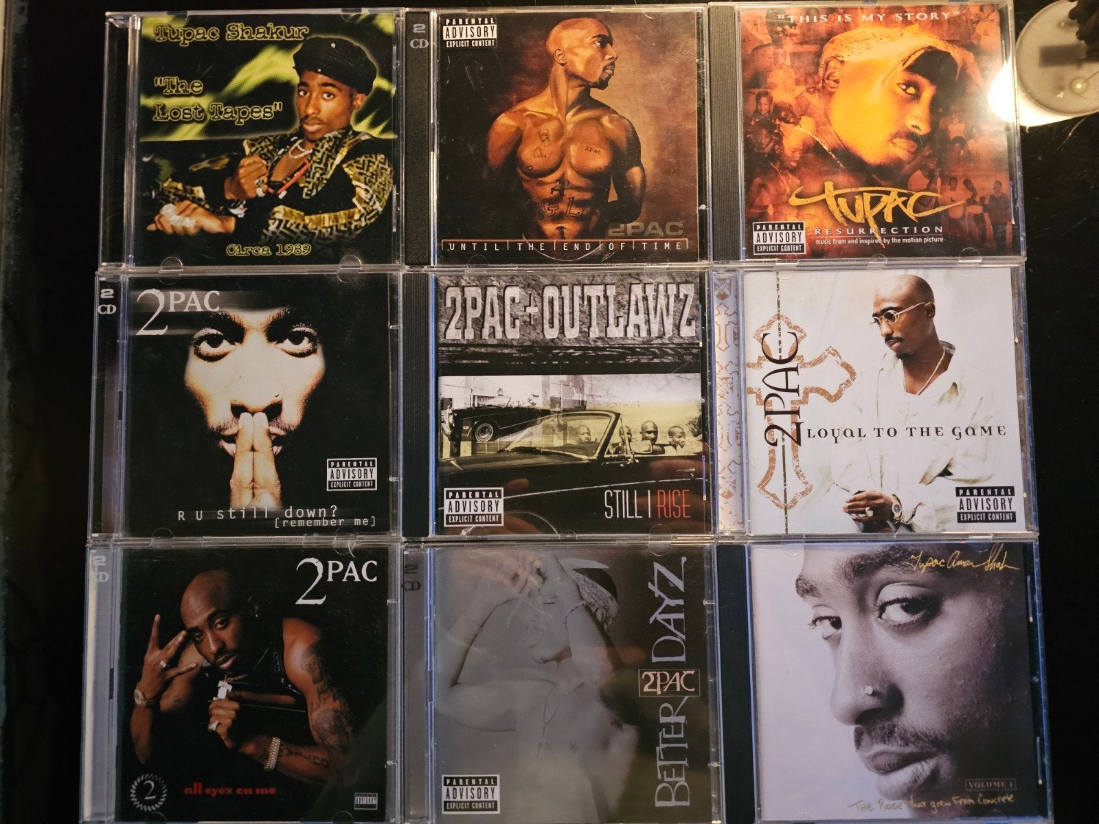Mooie verzameling van 14 Tupac (2Pac / Makaveli) CD's, Cd's en Dvd's, Ophalen of Verzenden