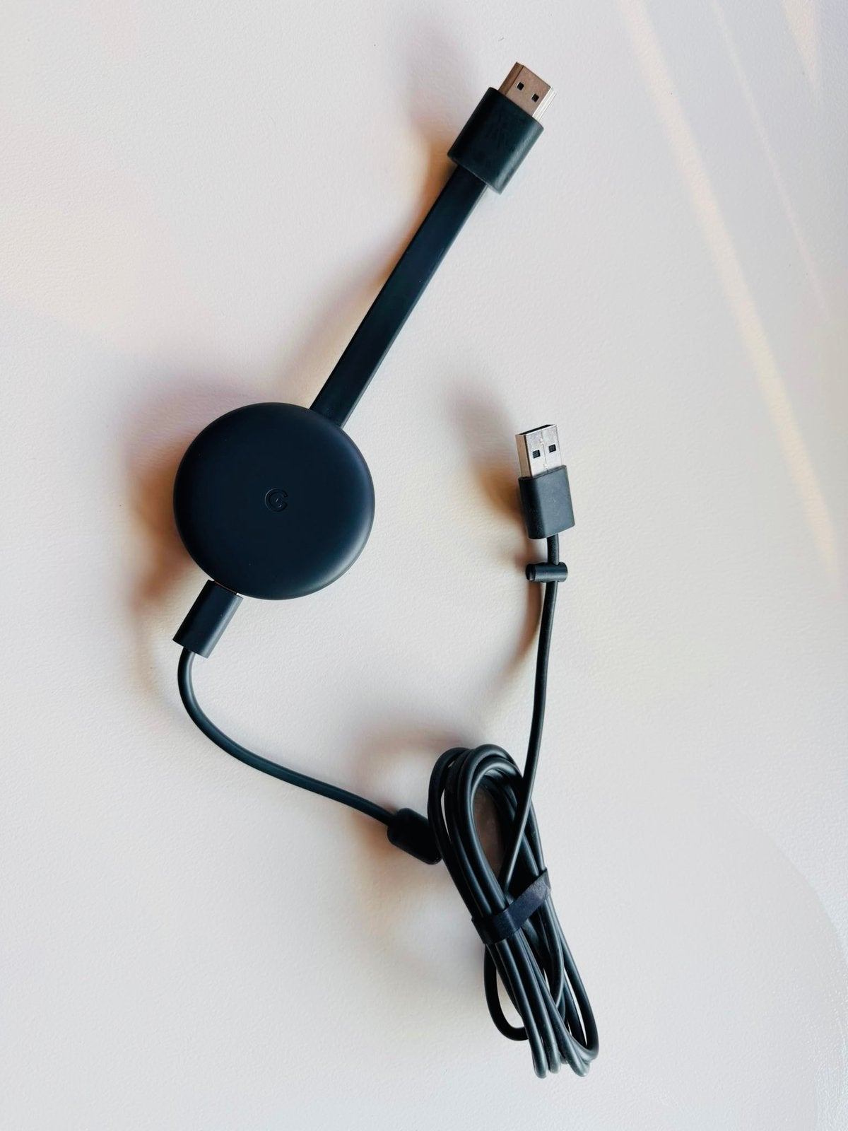 Nieuwe zwarte Google Chromecast, Verzenden, Zo goed als nieuw