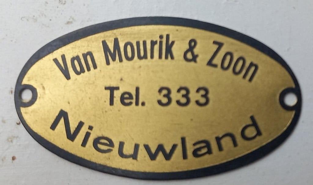 Spatbordplaatje, Verzenden, Zo goed als nieuw, Overige typen