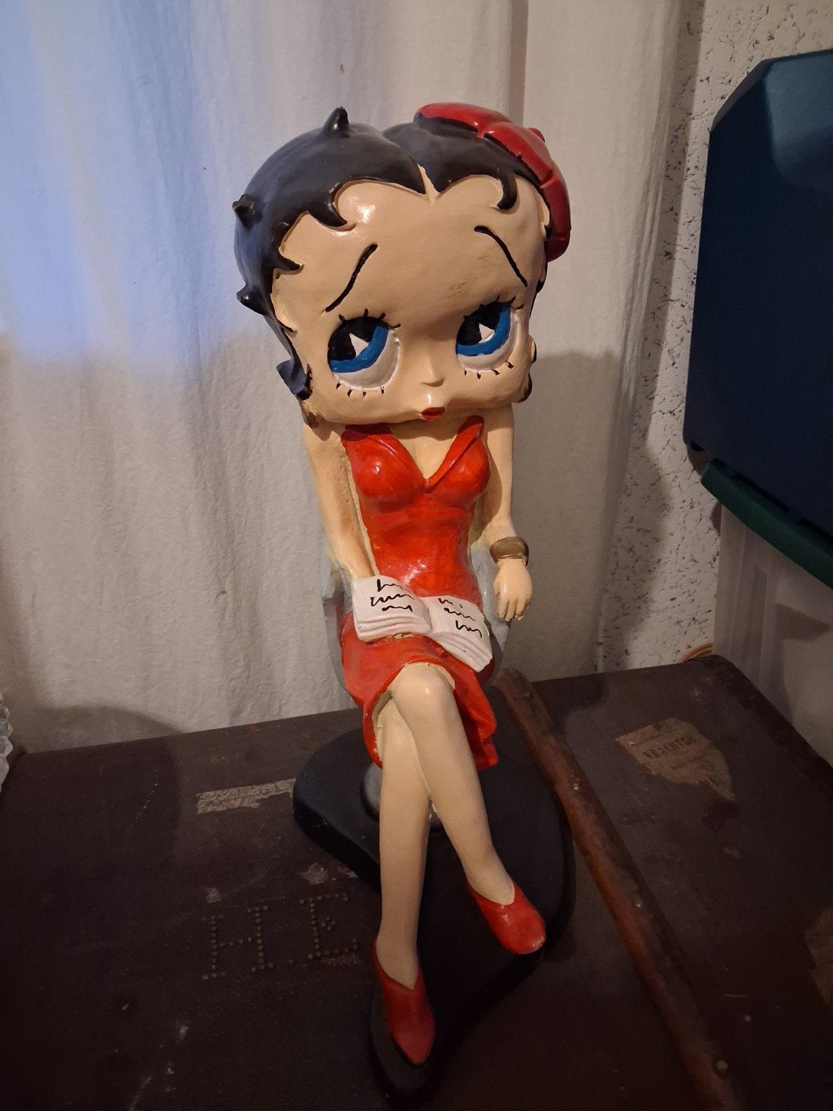 betty boop, Ophalen of Verzenden, Gebruikt, Beeldje of Figuurtje