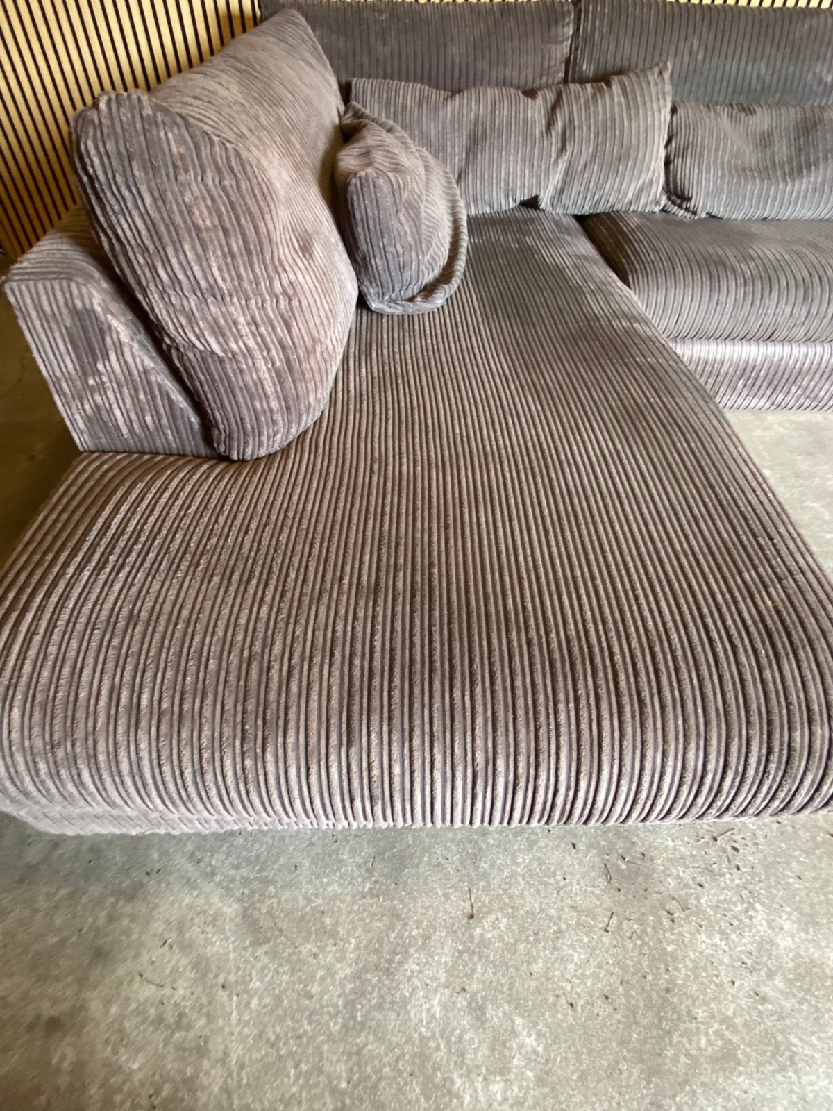 !!ACTIE!! DONKERGRIJZE/ANTRACIETE HOEKBANK, GRATIS LEVERING, Huis en Inrichting, Banken | Bankstellen, Hoekbank, 300 cm of meer