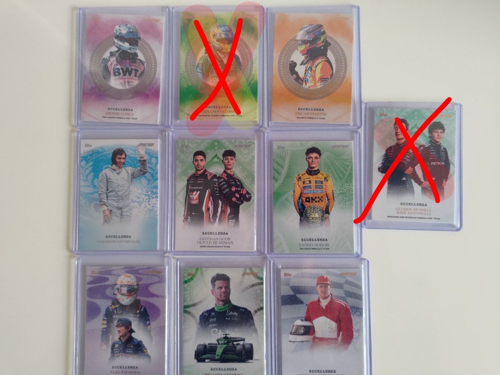 Topps F1 Eccellenza, Ophalen of Verzenden