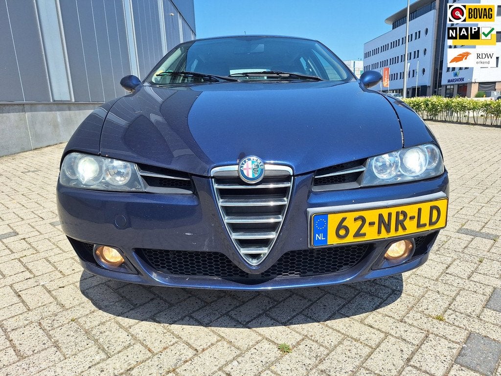 Alfa Romeo 156 2.0 JTS Sportwagon Distinctive, Auto's, Alfa Romeo, Bedrijf, Te koop, ABS, Airbags, Airconditioning, Automatische klimaatregeling