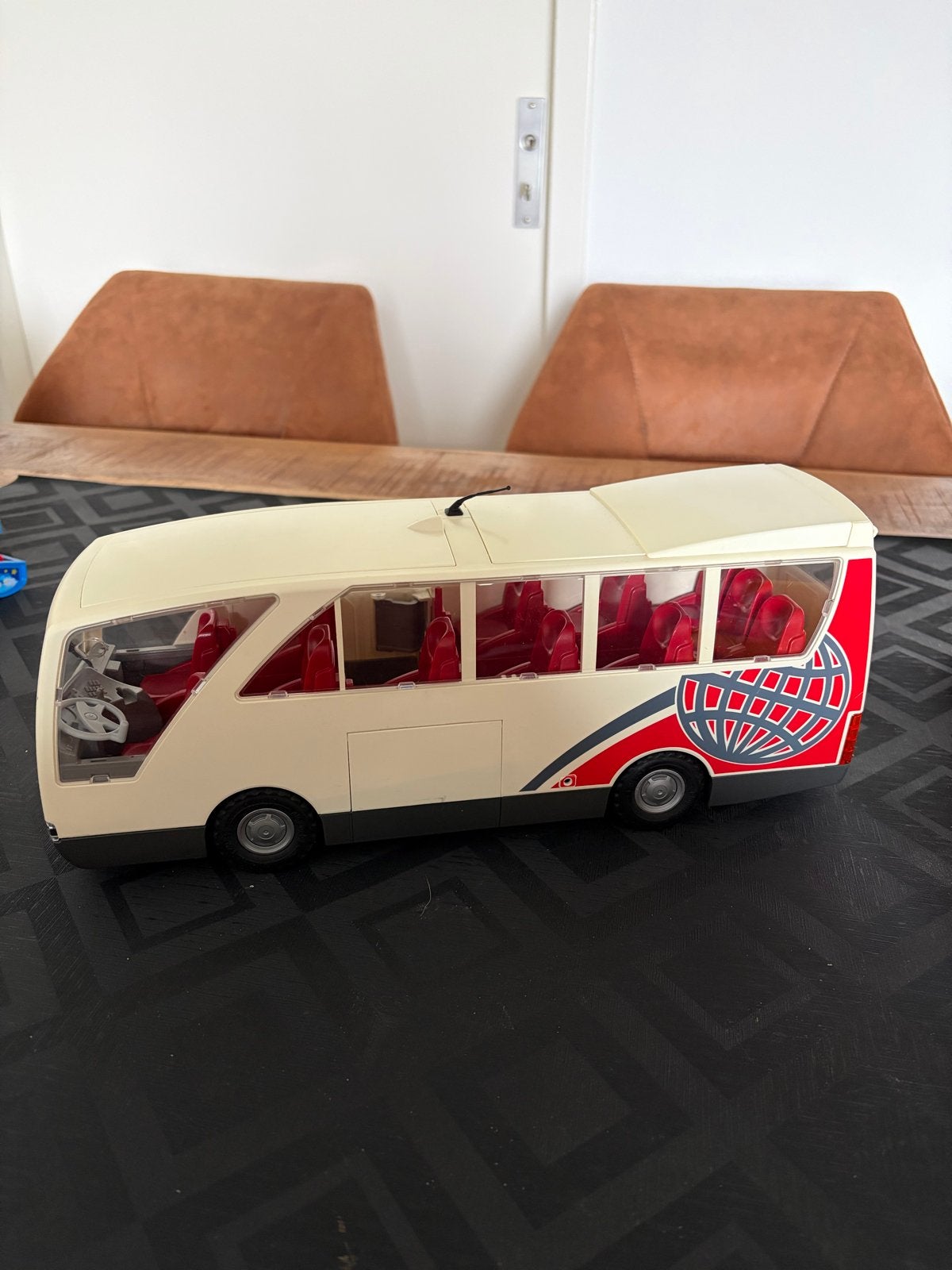 Playmobil Bus met interieur en bagageruimte, Ophalen, Gebruikt