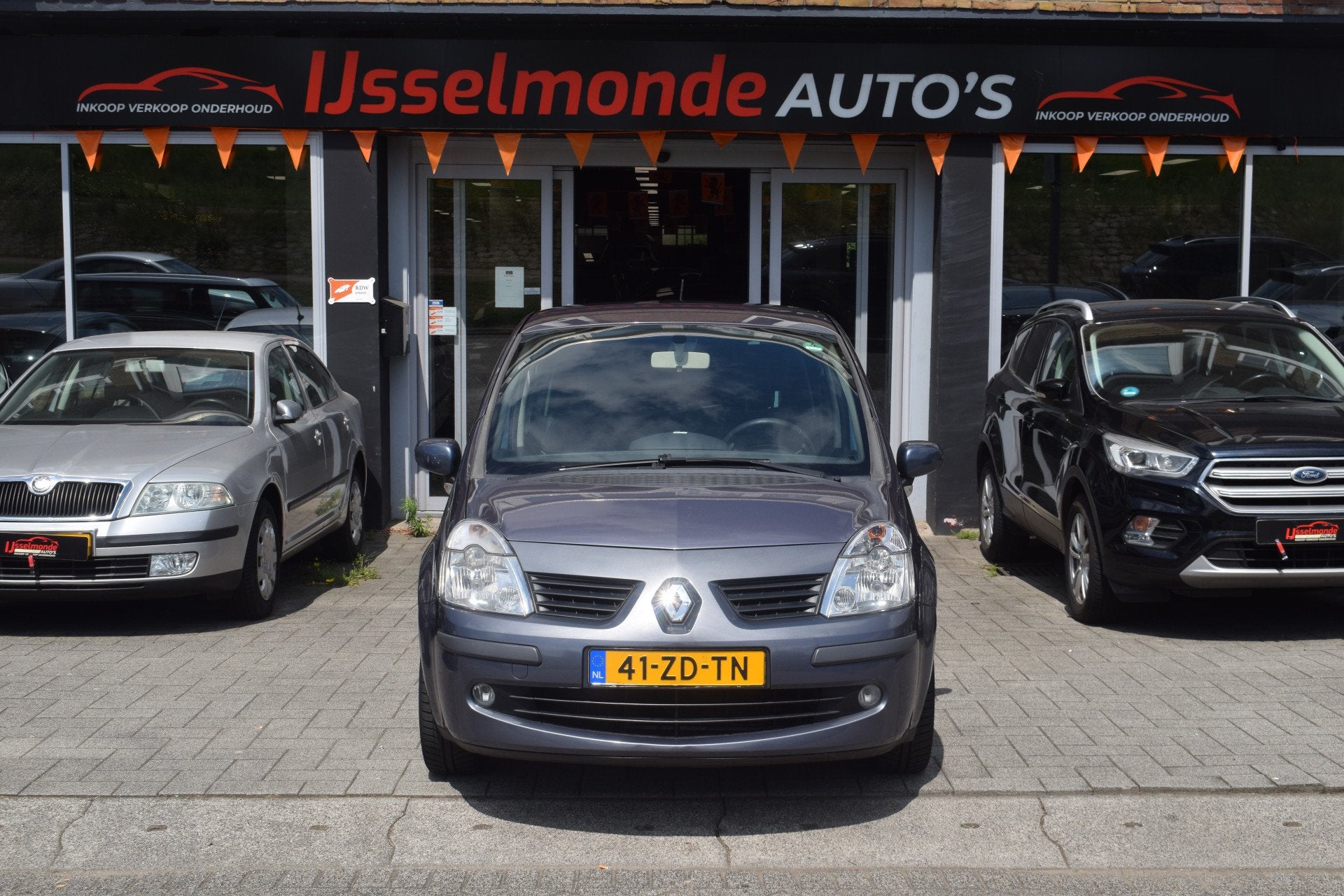 Renault Modus 1.2-16V Exception Quickshift NAP Automaat Crui, Stof, Gebruikt, 4 cilinders, Blauw