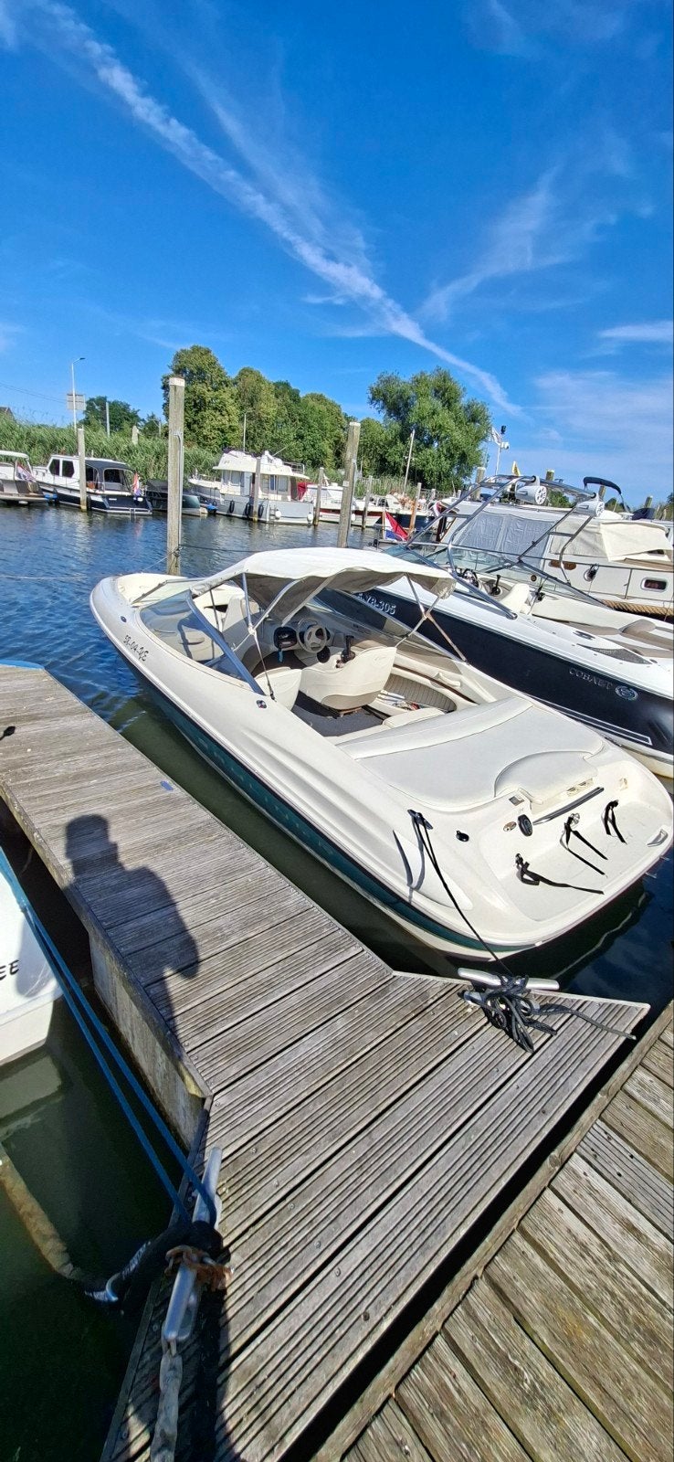 Bayliner 2050 LS Capri met bank  zonnedek  V6 4.3, Gebruikt, Binnenboordmotor, Biminitop, 225 pk
