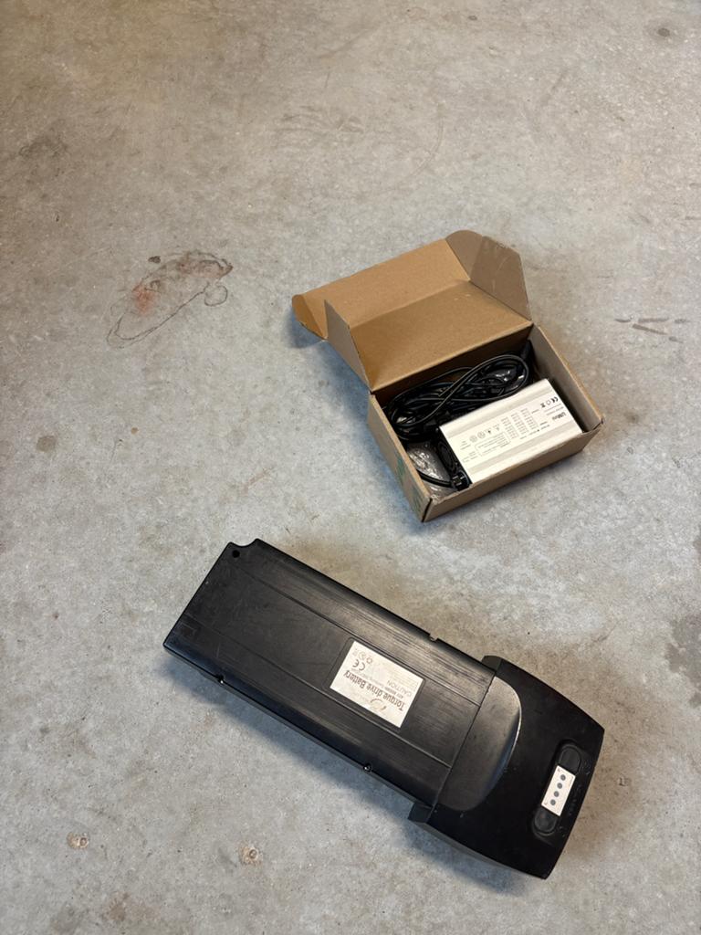 Van Raam Easy Rider wissel accu 100% met lader, Ophalen, Gebruikt