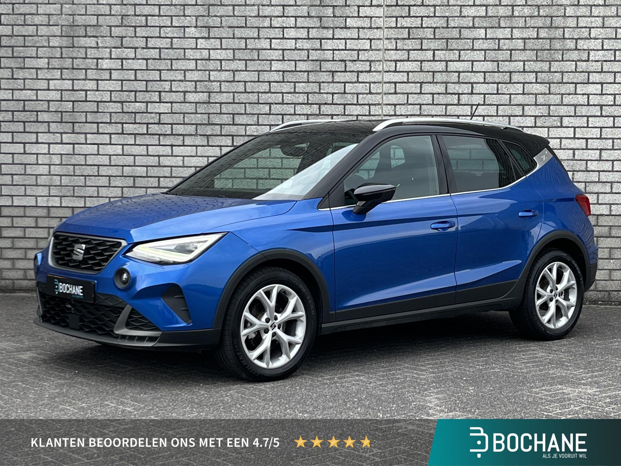 SEAT Arona 1.0 EcoTSI FR Business Connect | Climate Control, Auto's, 1131 kg, Stof, Gebruikt, Met garantie (alle)