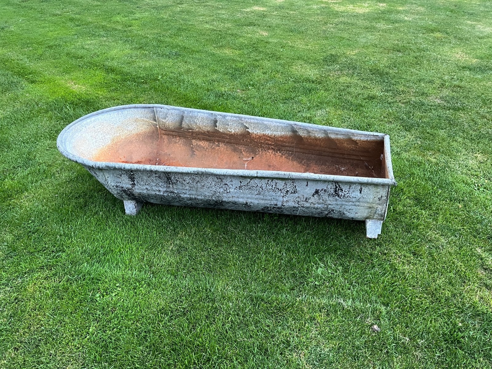 Zinken badkuip 170 cm, Ophalen