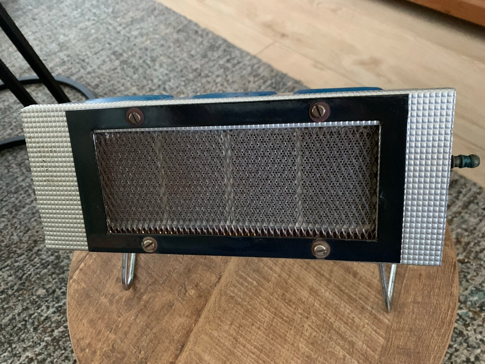 Vintage Campinggaz Kacheltje - Draagbare Gaskachel, Ophalen, Gebruikt