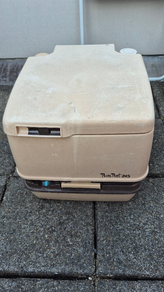Porta Potti 245, Caravans en Kamperen, Ophalen, Gebruikt