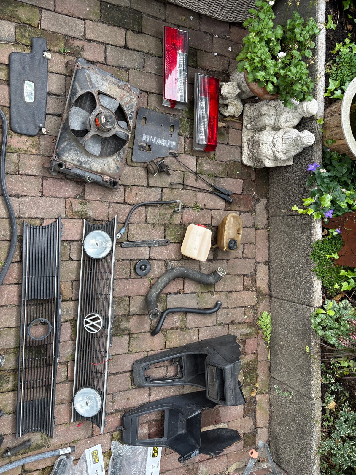 Heel veel golf 1 en 2 onderdelen, Auto-onderdelen, Ophalen, Gebruikt, Volkswagen