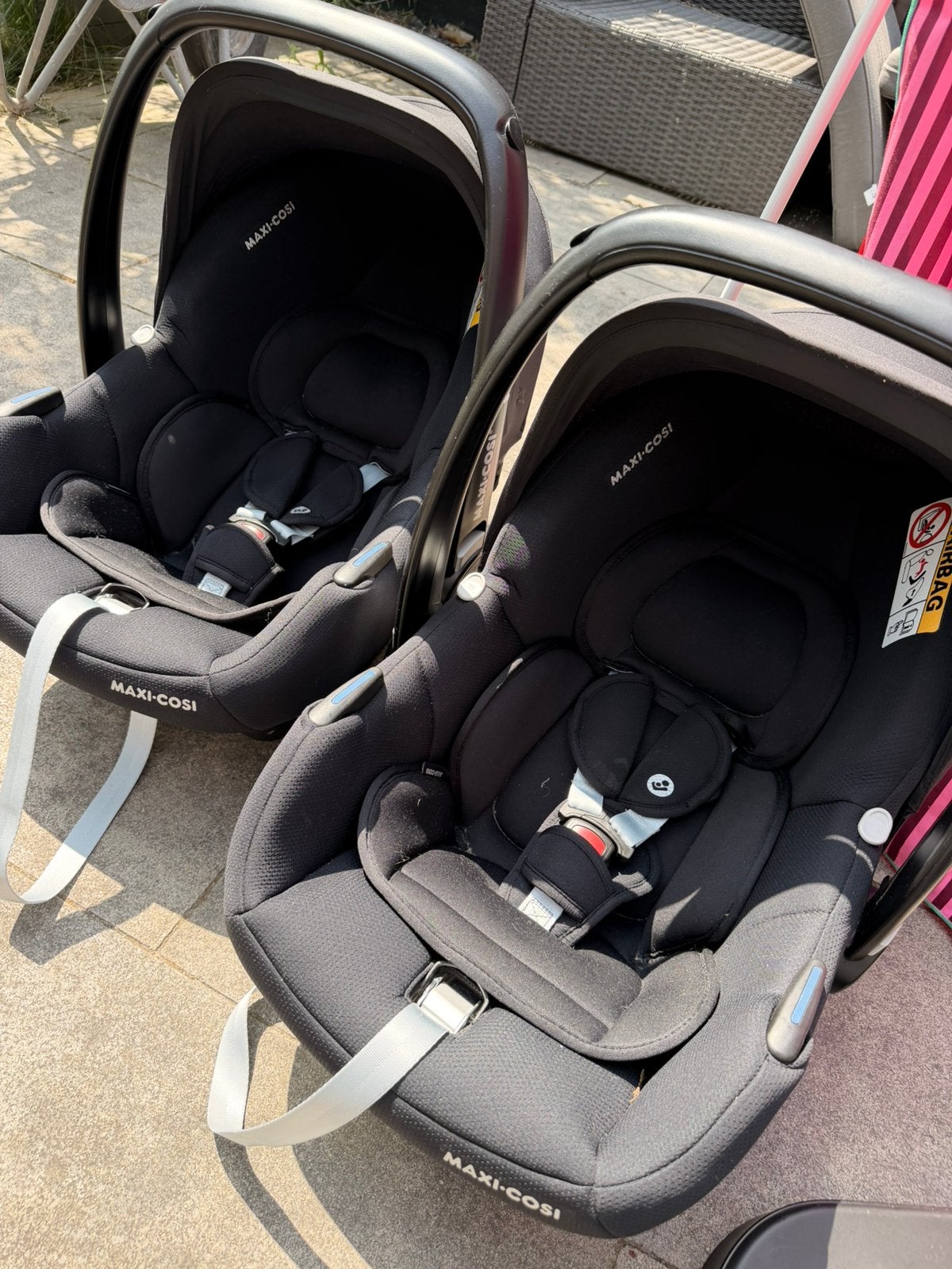 2x Maxicosi CabrioFix i-size incl isofix, Ophalen, Zo goed als nieuw, Isofix, 0 t/m 13 kg
