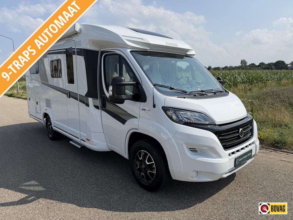 Knaus Sky TI 650 MEG Platinum Selection, Lengtebedden,, Caravans en Kamperen, Campers, Bedrijf, tot en met 3, Half-integraal, Knaus