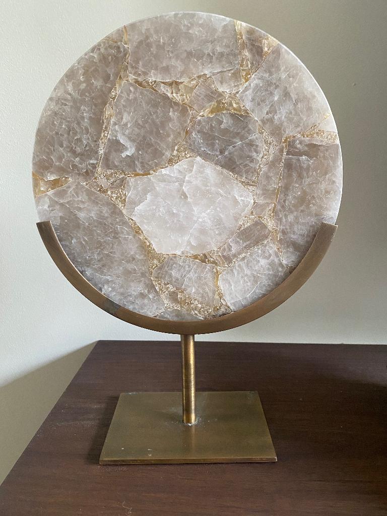 Light & Living ornament op voet, Verzenden, Nieuw, Beige, Steen/keramiek