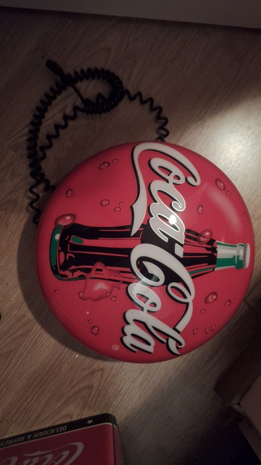 Coca-Cola Lichtreclame - Vintage Look, Verzamelen, Ophalen, Zo goed als nieuw, Lichtbak of (neon) lamp