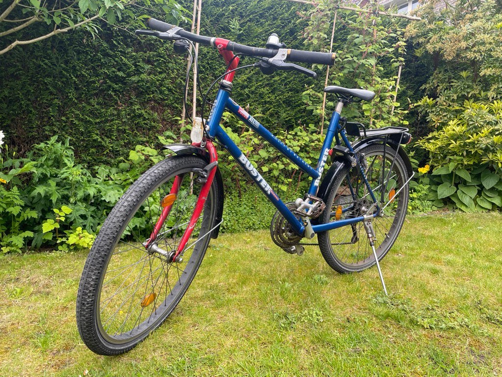 Sportieve fiets batavus 21 versnellingen, Ophalen, Gebruikt, Velgrem, Batavus