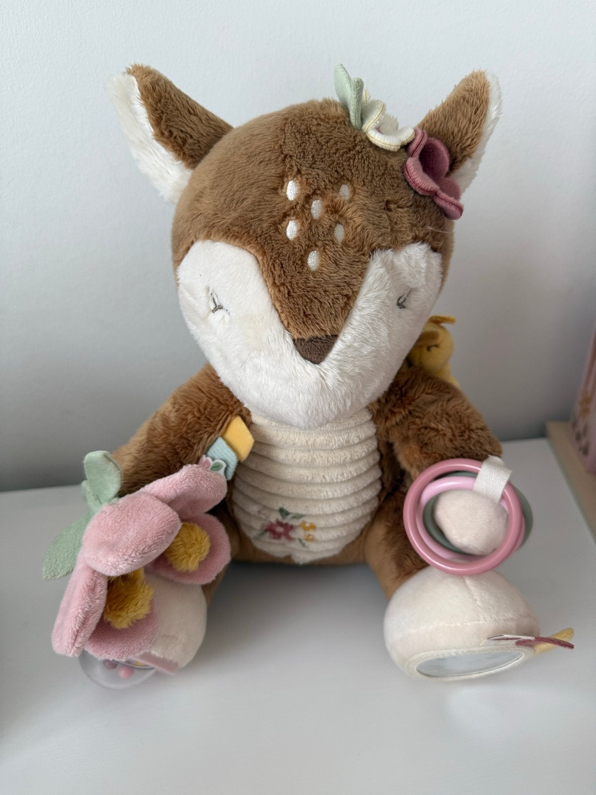 Little Dutch activiteitenknuffel hertje, Ophalen of Verzenden, Zo goed als nieuw, Overige typen