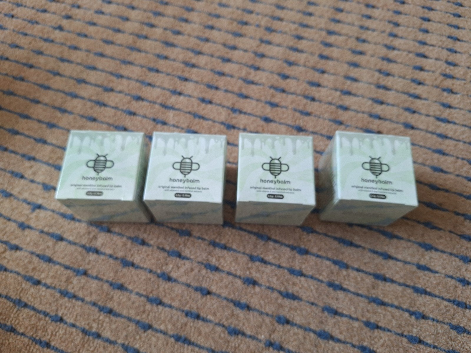 4 potjes Honeybalm menthol, Ophalen of Verzenden, Nieuw, Overige typen