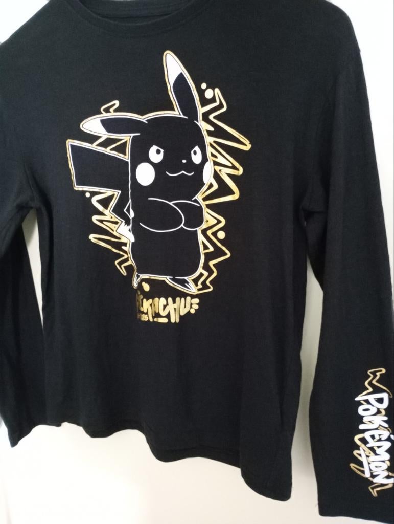 Pikachu longsleeve maat 152, Ophalen, CA, Zo goed als nieuw, Shirt of Longsleeve