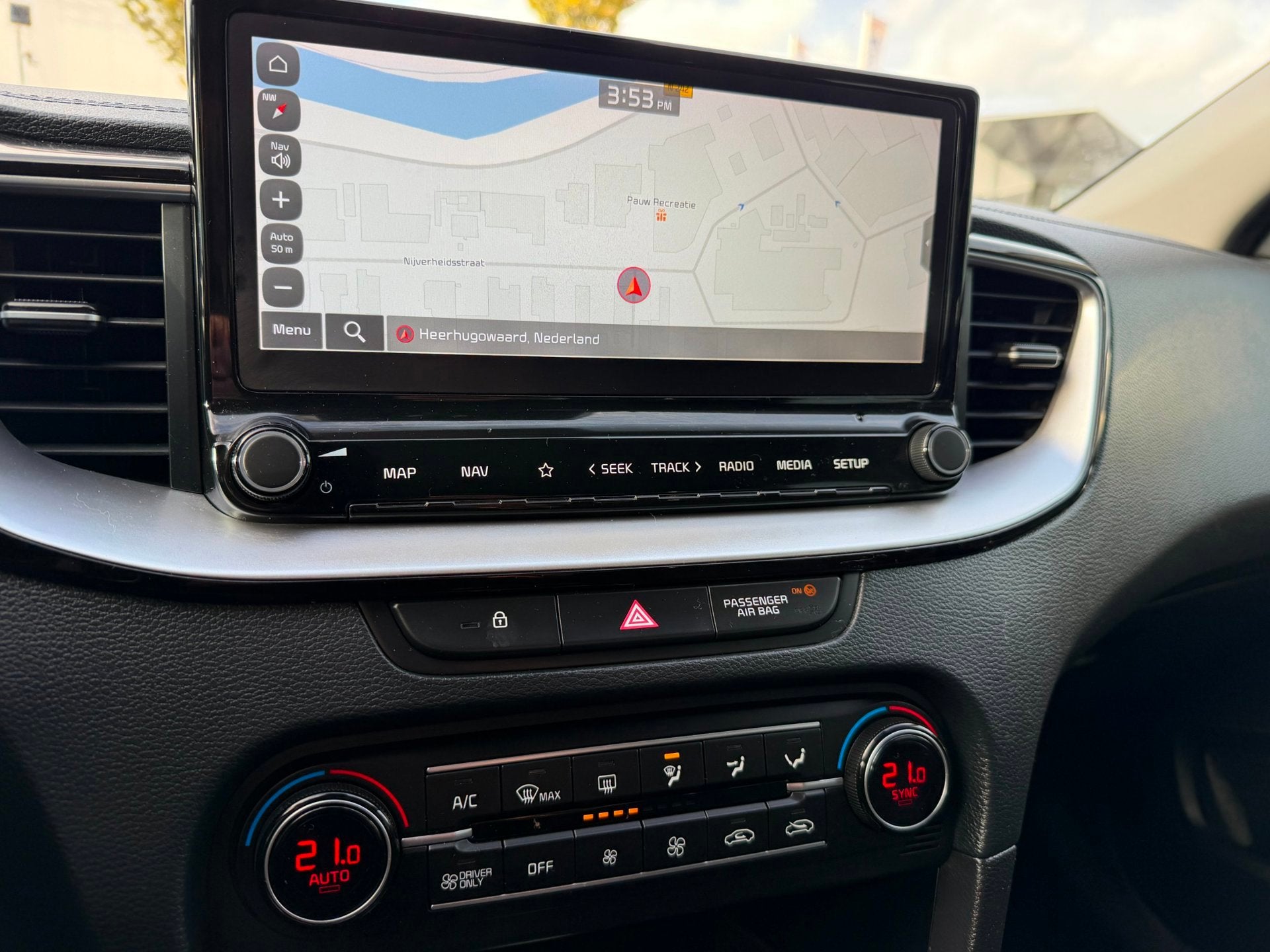 Kia Ceed Sportswagon 1.6 GDI PHEV DynamicLine AUT|ACC|NAV, Auto's, Gebruikt, Euro 6, Zwart, Grijs