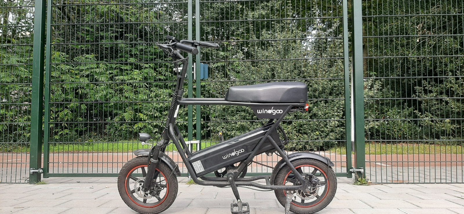 Windgoo elektrische fiets met custom accu's en gashendel, Ophalen of Verzenden