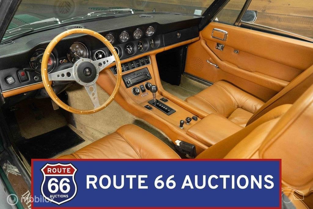 Jensen Interceptor Mk3 Cabriolet | 1974 | Route 66 Auctions, Auto's, Oldtimers, Overige merken, Overige carrosserieën, Zwart, Bedrijf