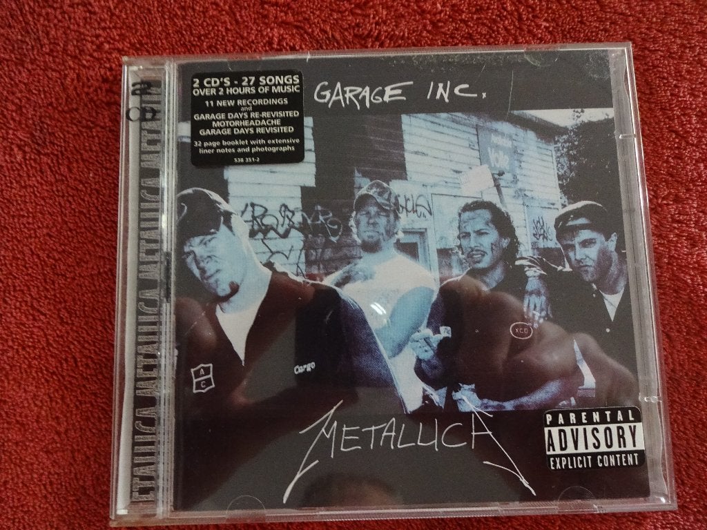 2 CD Metallica – Garage Inc. , 538 351-2, Gebruikt, Boxset, Ophalen of Verzenden, Heavy metal